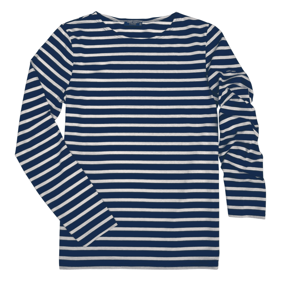 Tシャツ・カットソー SAINT JAMES Embroidered Cotton Minquiers Modern T-Shirt Saint James Embroidered Cotton Minquiers Modern T-shirt