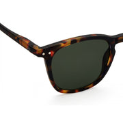 IZIPIZI #E Sunglasses Tortoise Green Lenses