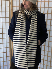 Saint James Extra Long Striped Scarf